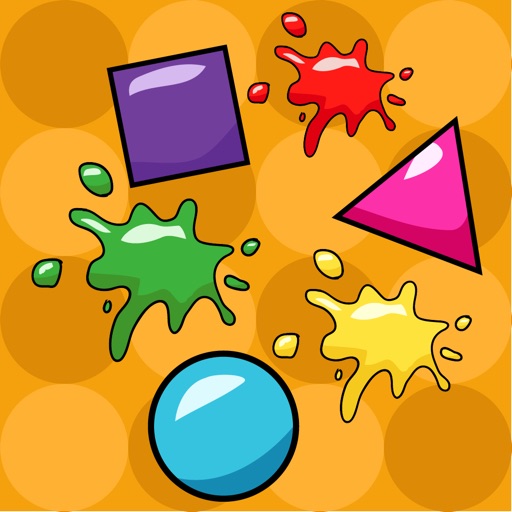 Colors and shapes [education] Icon