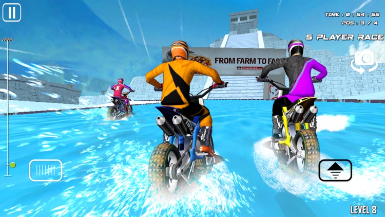 Surfing Dirt Bike Racing screenshot-3