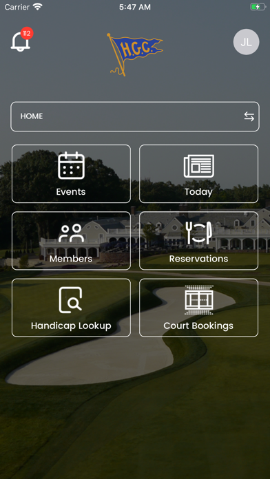 Hackensack Golf Club App Screenshot