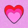 Animated Candy Hearts Stickers App Delete