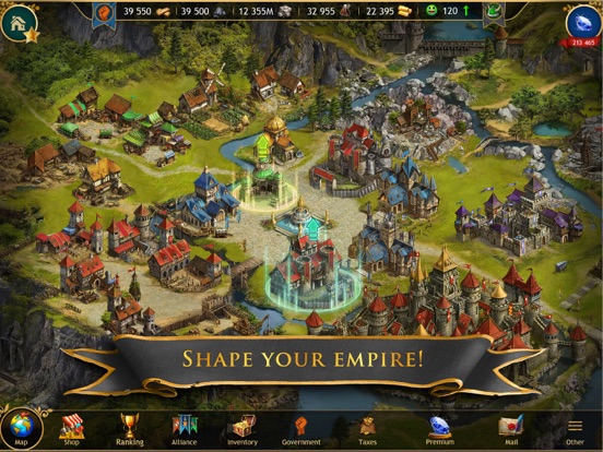 Imperia Online iPad app afbeelding 2