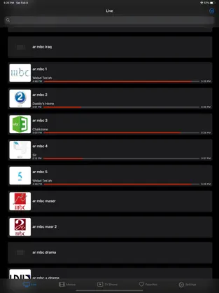 Screenshot 1 iProTV for iPtv & m3u content iphone