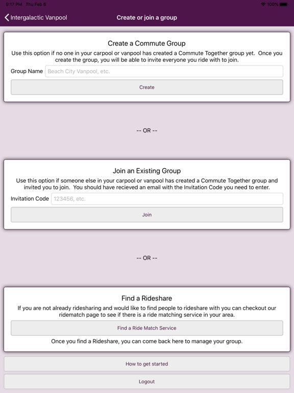 Commute Together iPad screenshot 6 - Travel app
