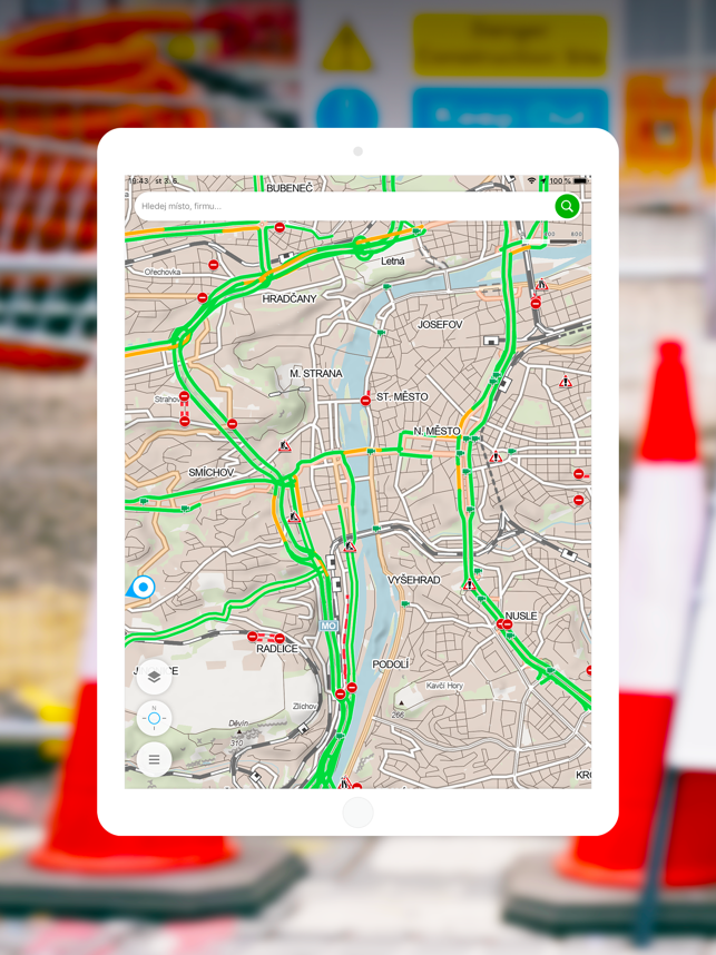 ‎Mapy.cz navigation & maps Screenshot