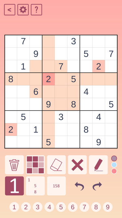 Chess Sudoku Screenshot