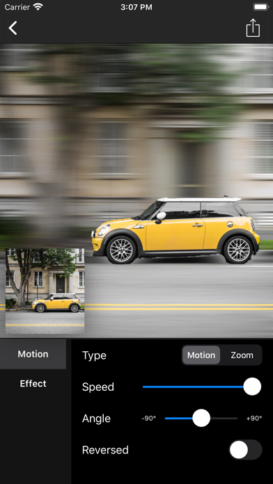 Motion Blur - Panning Photo Screenshots