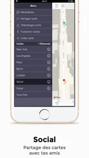 carte contact iPhone Captures Décran 3