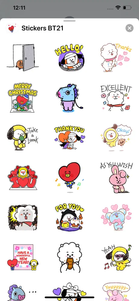 Stickers BT21