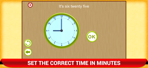 Math Telling Time Clock Game screenshot 3