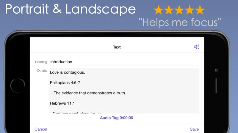 Sermon Notes PRO - Learn Apply screenshot 5 of 6