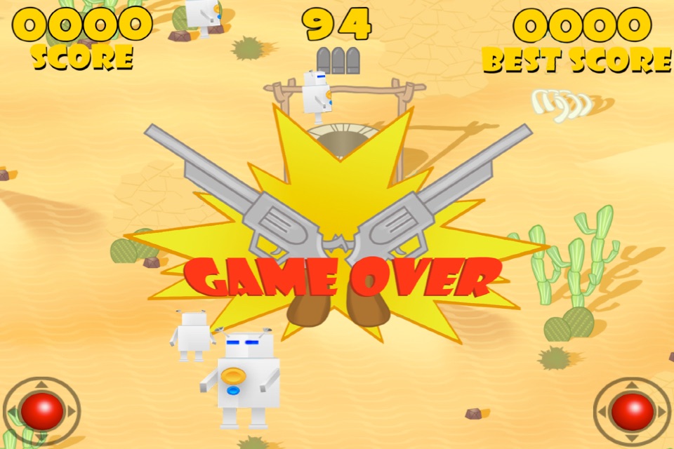 Alien vs Cowboy Land Warfare screenshot 4