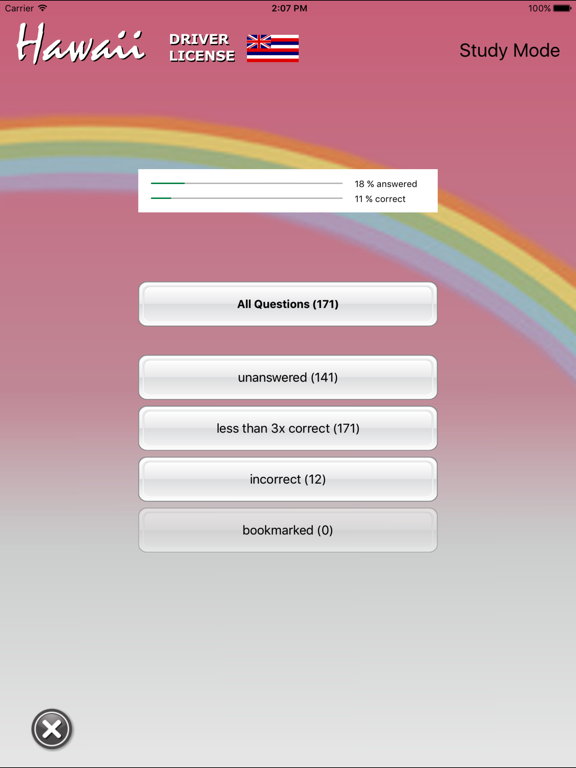Hawaii Driver License iPad screenshot 4 - Education app