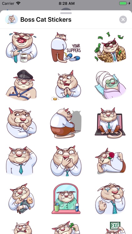 Boss Cat Stickers