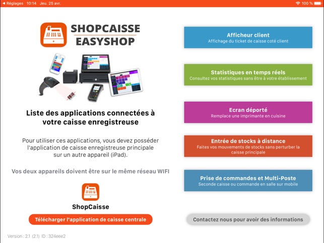 ShopCaisse - Caisse enregistreuse iPad & Android à partir de 19€/mois