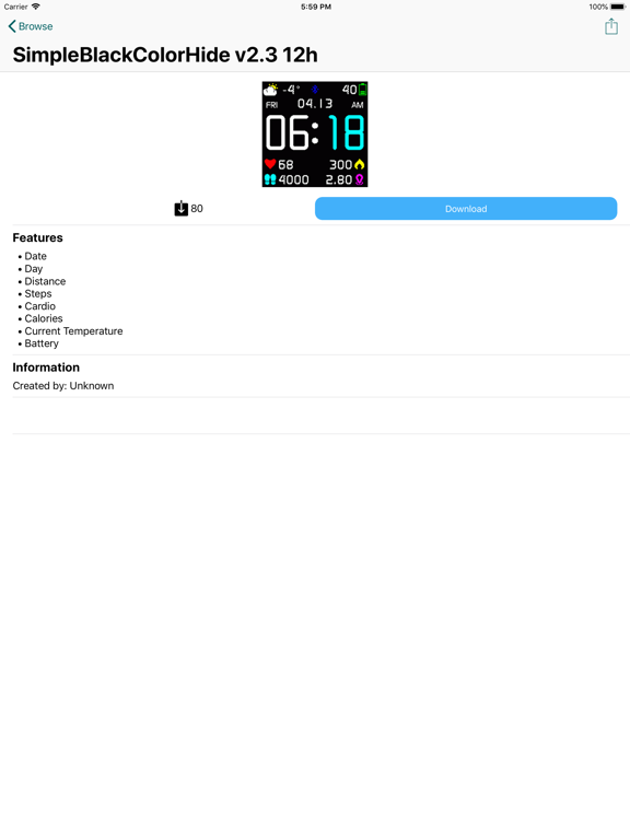 Screenshot #5 pour AmazTools - Watchfaces & More