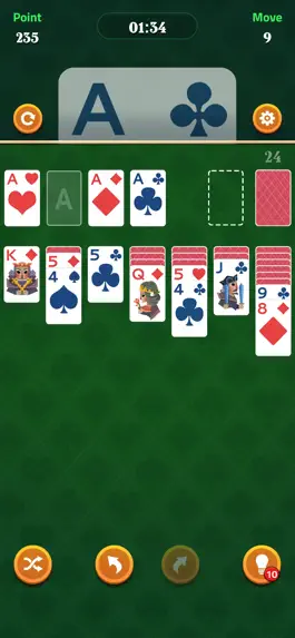 Game screenshot Big Card Solitaire mod apk