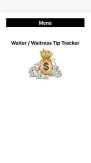 waiter's tip tracker iphone screenshot 1
