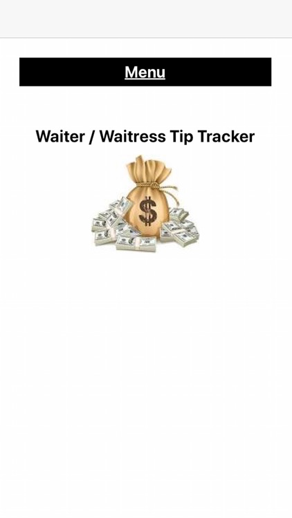 Waiter's Tip Tracker