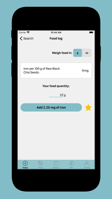 DailyIron Screenshot