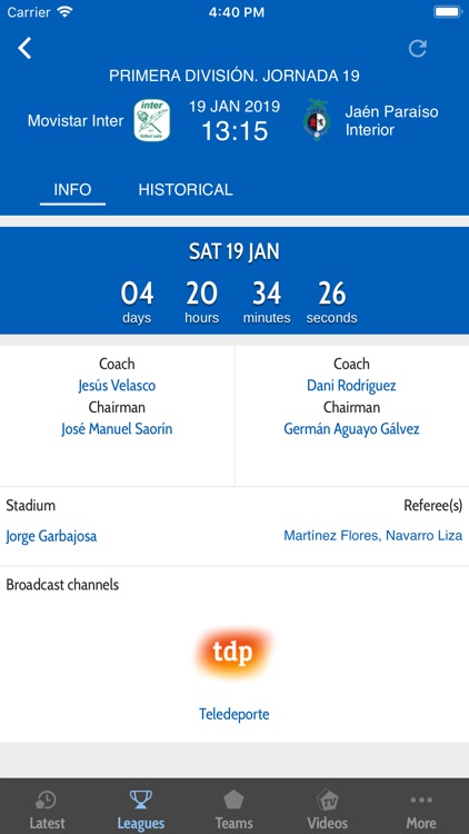 LNFS FUTSAL screenshot-4