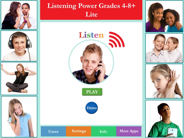 Listening Grades 4-8+ LITE HD screenshot-0