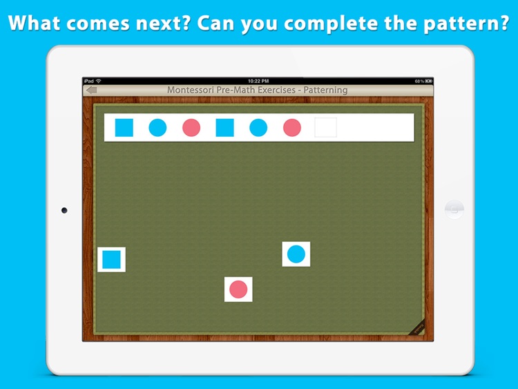 Montessori Pre-Math Patterning screenshot-3