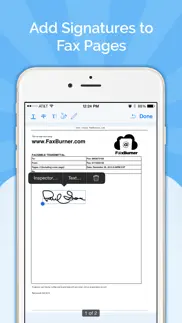 fax burner: send & receive fax iphone screenshot 4