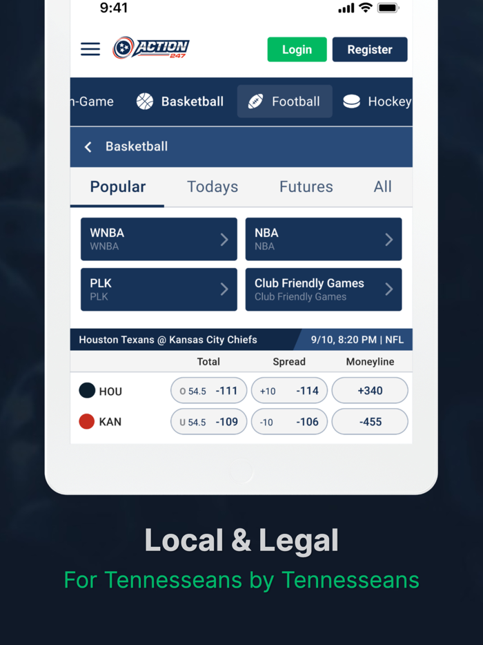Action 247 Sports Betting App