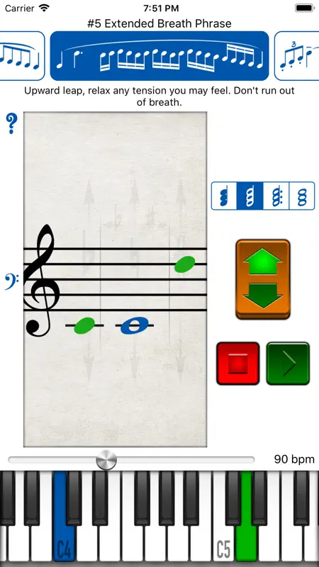 Vocal Exercises screenshot 1 of 2