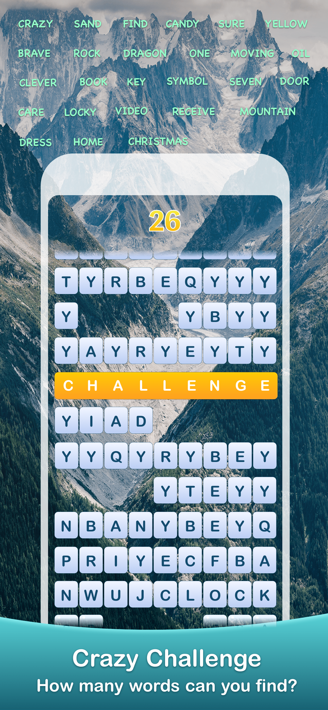 Scrolling Words: Word Games