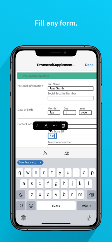 Adobe Fill & Sign－Form Filler - Effortless Form Filling
