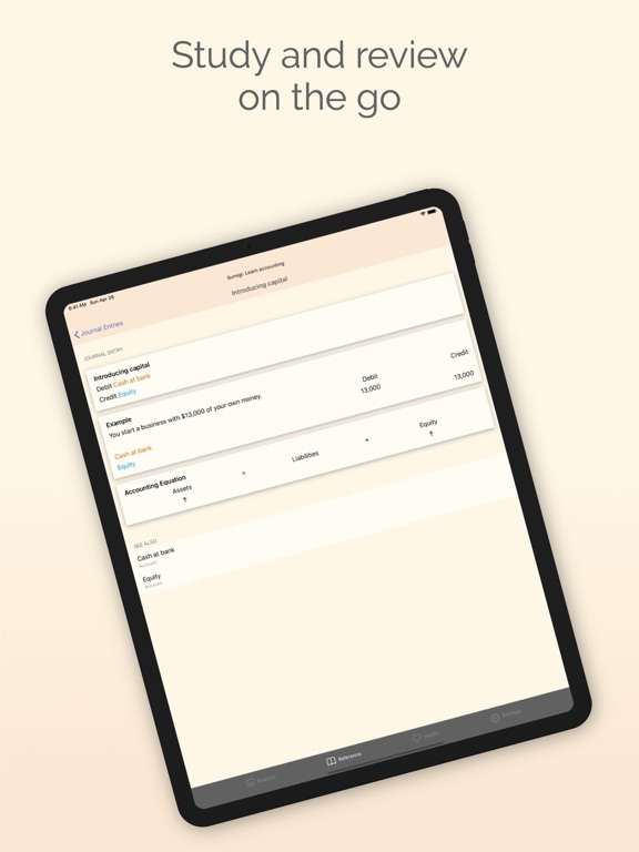 Sumigi: Learn Accounting iPad screenshot 6 - Education app