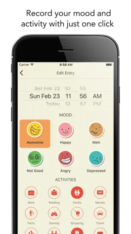 Game screenshot Emoly - Personal Mood Tracker mod apk