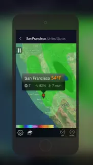 intuitive weather update iphone screenshot 4
