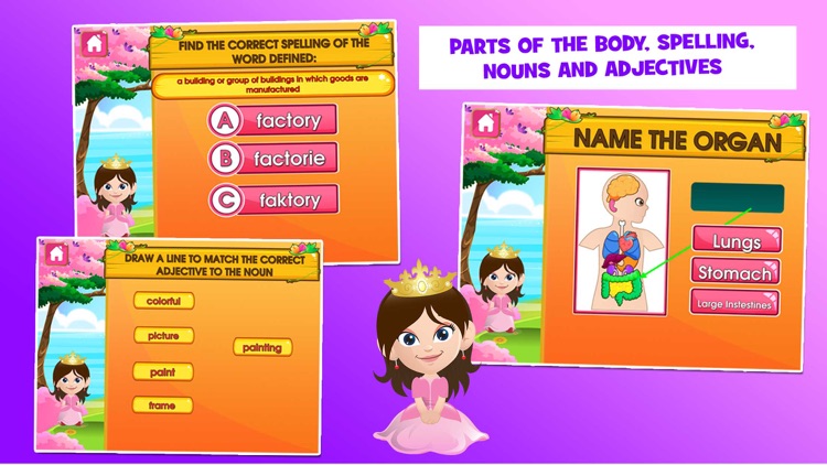 Princess 4th Grade School screenshot-3
