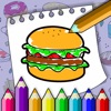 Coloring Book - Food & Drinks