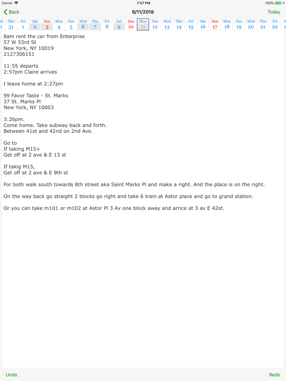 Screenshot #6 pour Daily Notes Planner 2