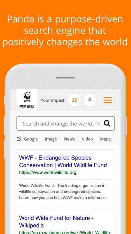 WWF Panda Search