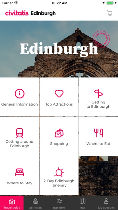 Edinburgh Guide Civitatis.com Screenshot