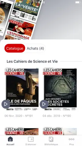 Game screenshot Les Cahiers de Science&Vie mod apk