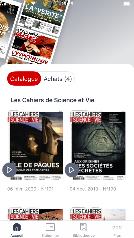 Les Cahiers de Science&Vie - 3.1.0 - (iOS)