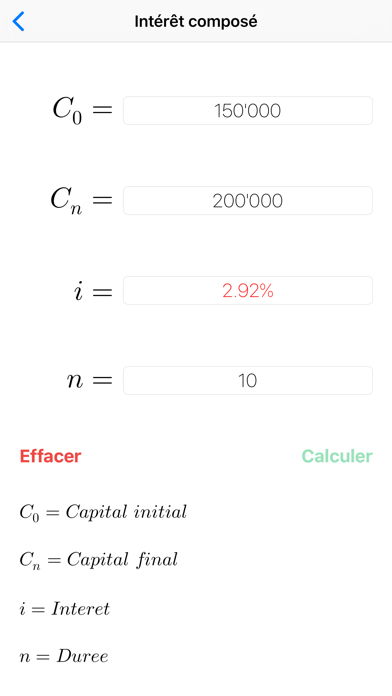 Screenshot #2 pour FinCalcPro Calculateur