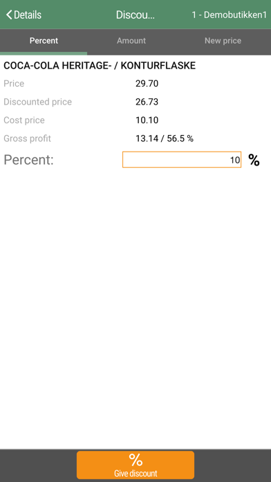 Lindbak InStore App Screenshot