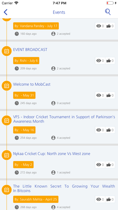 Mobcast Innovations Screenshot