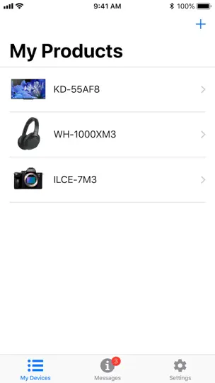 Screenshot von Support By Sony: Find Support auf dem iPhone 1