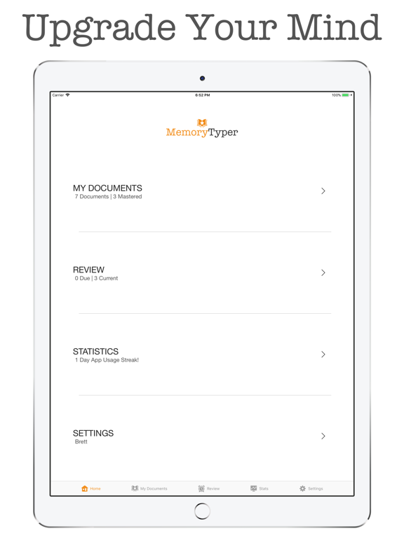 Screenshot #4 pour Memory Typer - Memorize Easily