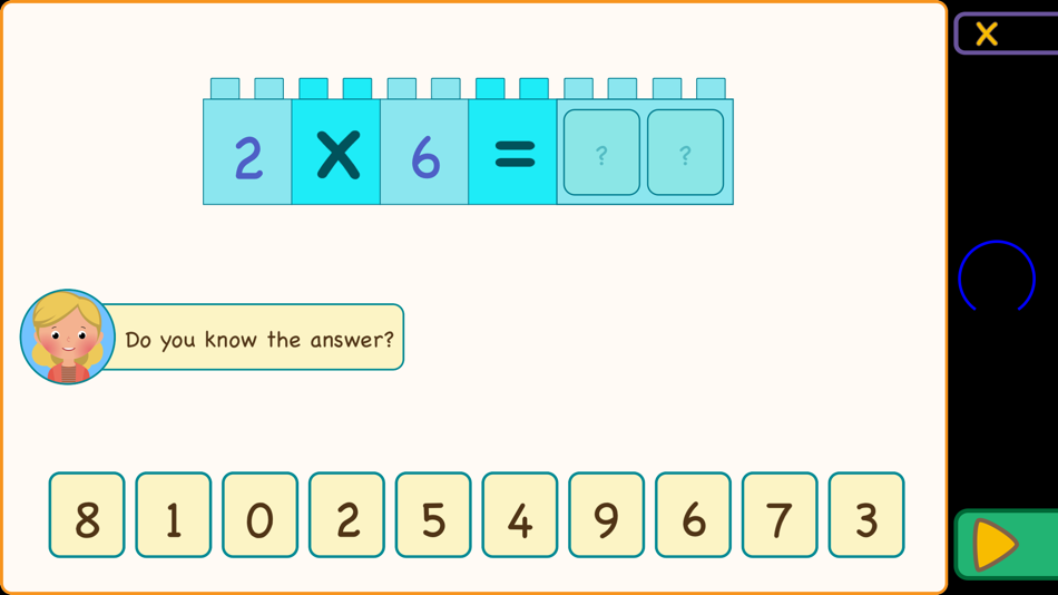 #6. Multiplication Tables & Apples (macOS) 来自: Magiwise
