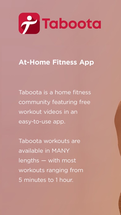 Taboota Fitness Screenshot