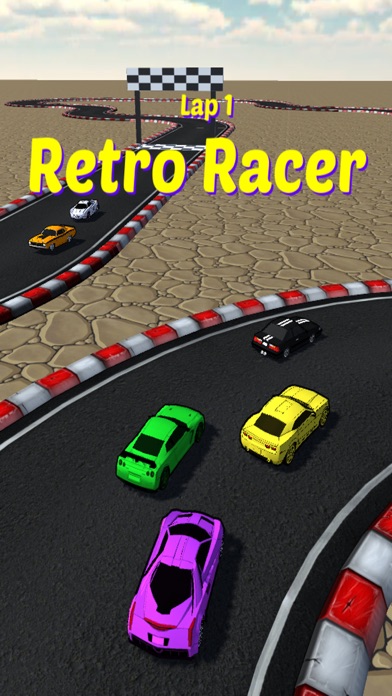Retro Racer Pro Screenshot
