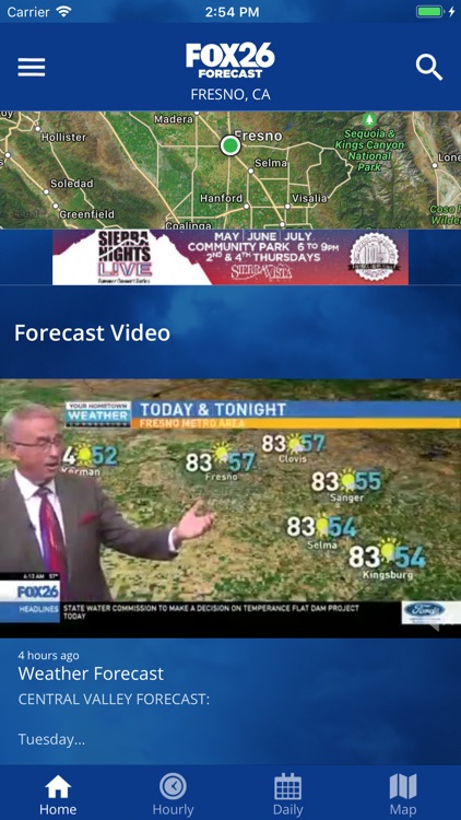 KMPH News FOX Forecast